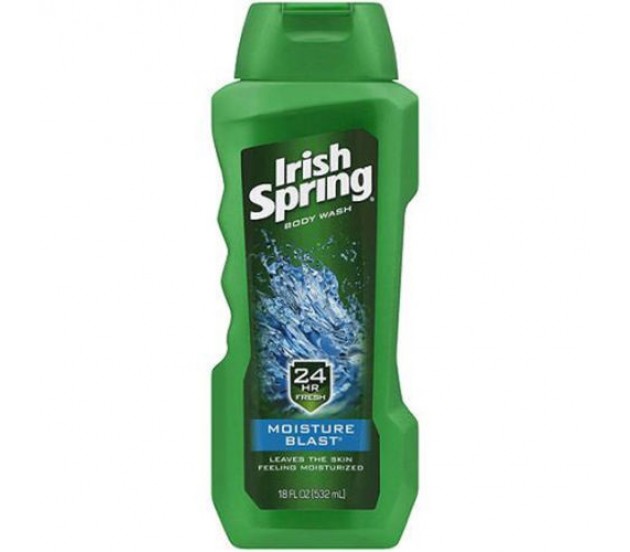 Irish Spring Moisture Blast Body Wash, 18 fl oz